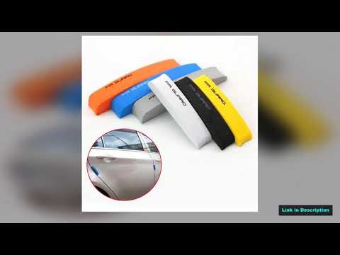 4Pcs Car Door Protector Guard Strip Scratch Protector Car Rubber Bumper Stickers Auto Door Edge