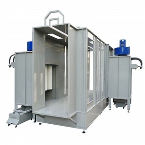 [Hot Item] Industrial Automatic Powder Coating Booth with PLC Controller