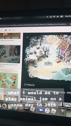 Exploring Animal Jam on Snow Days in 2016
