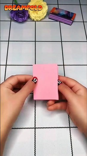 Easy DIY Pocket Notebook #diy #craft