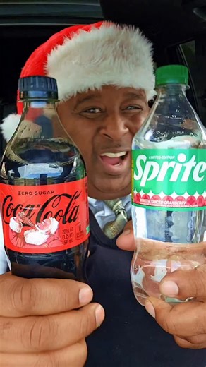 aka. BADLANDS CHUGS on Instagram: "Which Christmas themed soda shall we choose for today's chug? Coke Zero (with Santa Chugging on the front)? Or Sprite Winter Spiced Cranberry? Watch and enjoy! Winner gets the chug #cokezero #sprite"