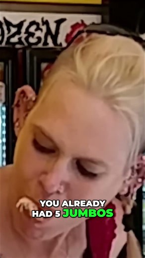 Female Champion Eater CRUSHES Hot Dogs: Unbelievable Speed! #shorts