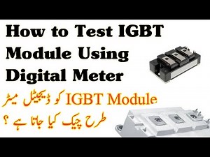 How to Test IGBT Module Using Digital Meter Fluke87V|300A-400A For 5000Watts Solar Inverter Offgrid