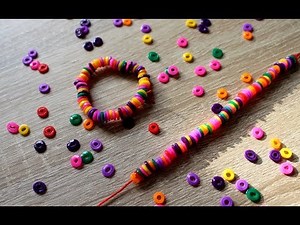 Faire fondre des perles à repasser + Bracelet