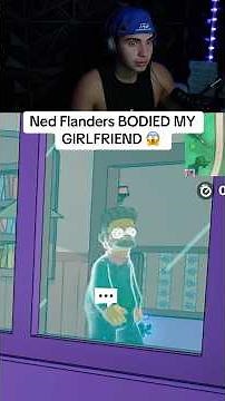 Ned Flanders BODIED My Girlfriend #fortnite #simpsonsfortnite #nedflanders #fortniteclips