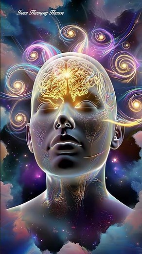 Universe Within the Mind 🌌 4K Cosmic Brain Meditation | Cinematic Spiritual Journey #stressrelief