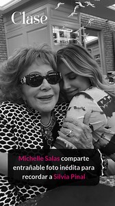 2.2K views · 23 reactions | ✨ Michelle, hija de Stephanie Salas y Luis Miguel, compartió una tierna fotografía inédita junto a su bisabuela, Silvia Pinal: bit.ly/4jzWWqX | Revista Clase | Facebook