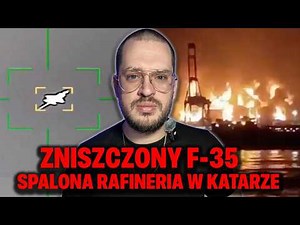 FIRST F-35 DESTROYED! REFINERY IN QATAR BURNED!