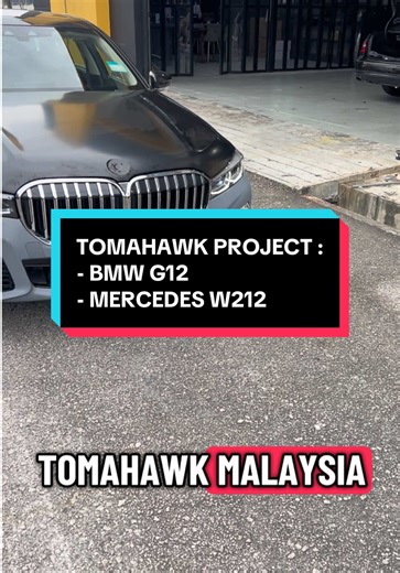 Tomahawk Project Featuring BMW G12 and Mercedes W212