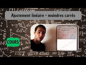 Ajustement linéaire (méthode des moindres carrés) - Cours