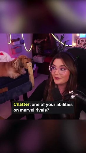 425K views · 7.1K reactions | A dog has gone viral after her owner taught her to heal teammates in Marvel Rivals Pea learned how to press a button that activates Jeff's healing bubble in game | Dexerto | Facebook