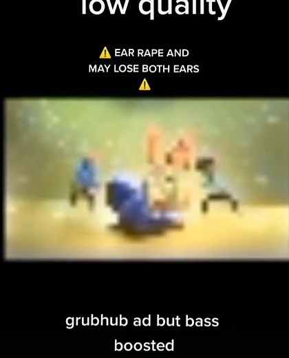 Grubhub Ad Bass Boosted Memes