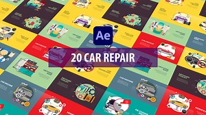 Car Repair Animation | After Effects