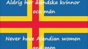 Ålänningens sång (Song of the Ålander) Åland Islands Anthem with lyrics Chords - ChordU