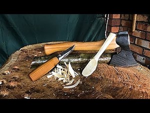 Beginners Guide to Wood Carving - Carving a Simple Spoon