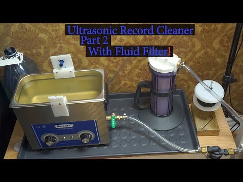 My DIY Ultrasonic vinyl record cleaner (part deux)