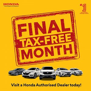 1.1M views · 182 reactions | An EXTRAordinary June begins with a JUNE BONUS* and EXTRA REBATE* when you book a new Honda today! Plus, enjoy more savings from the FINAL MONTH of 0% SST! Don’t miss out and visit a Honda Authorised Dealer today! | Honda Malaysia | Facebook