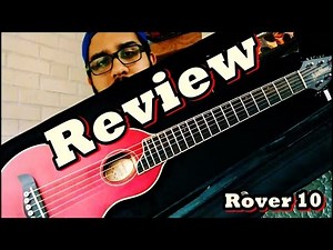 Washburn Rover R10 steel strings Travel Guitar - Review (Unboxing)