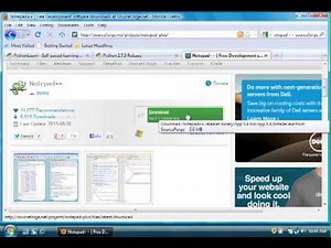Windows Vista: Using NotePad++ To Edit Python Programs