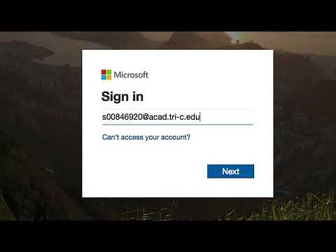 How to Access your Tri-C Student Email