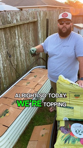 26K views · 437 reactions | Using Cardboard in My Raised Beds! | Texas Garden Guy | Facebook