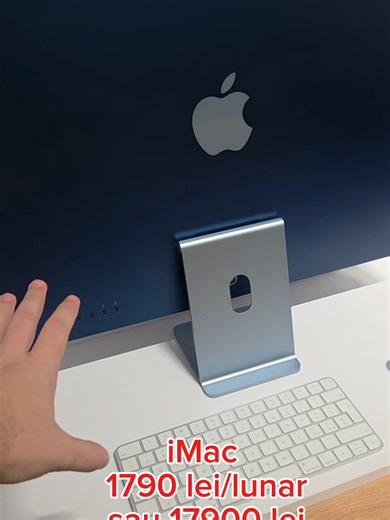 iMac 24 pe procesor M1 la doar 1790 lei lunar #moldova #moldova🇲🇩 #chisinau