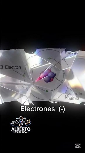 Protones, neutrones y electrones explicados fácil 🧪 | Química secundaria #albertoexplica #atomos