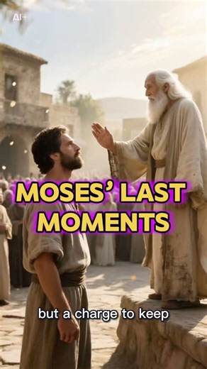 Moses’ Final Moments — God’s Faithful Servant | Deuteronomy34 #BibleStories #Deuteronomy #Faith #AI