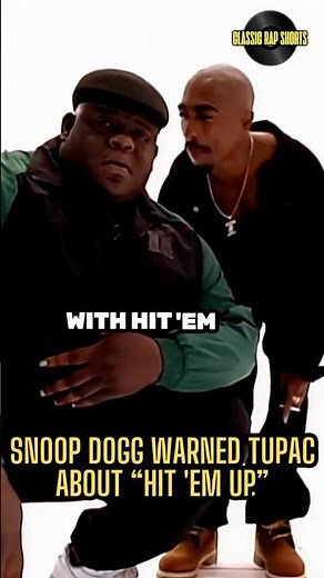 Why Snoop Dogg NEVER Supported “Hit 'Em Up” 🤯