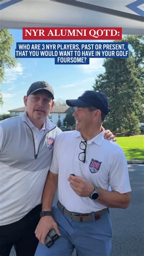 New York Rangers on Instagram: "From the rink to the links. ⛳️ Our alumni shared which #NYR players they’d want in their golf foursome."