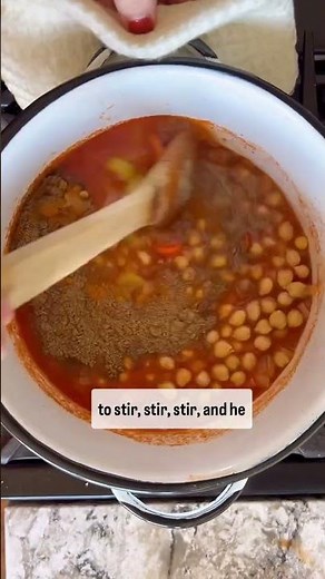 MOROCCAN CHICKPEA STEW | Hearty One-Pot Recipe