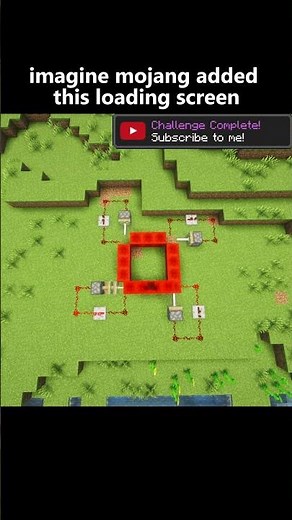 imagine mojang added this loading screen...