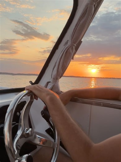 Slow Car Fast Home on Instagram: "an unforgettable first week of having the SeaCamper on the water! Looking forward to the adventures we have planned for this fall and winter. We’ll be pulling the boat out of the water and towing it south soon!"