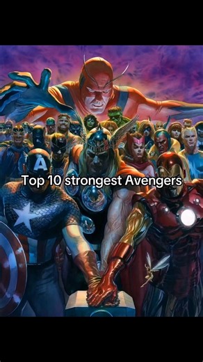 Top 10 strongest Avengers 🔥⬇️ #marvel #mcu #youtube #shortsviral #avengers #top10 #marvelsavengers