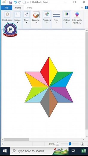 Ms paint || Ms Paint me drawing || How to paint in ms paint || #mspaint #painting