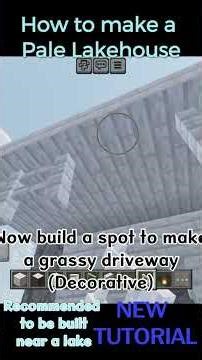 How to make a “Pale Lakehouse” @minecraft Chess With Mr P.