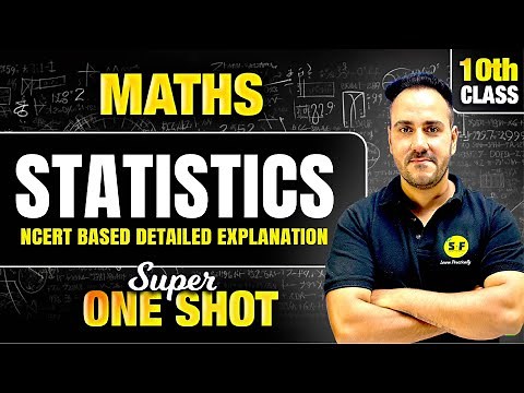 Statistics One Shot Maths | Class 10th Maths NCERT Full Exercises with Questions By Ushank Sir