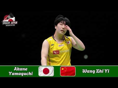 Unbelievable! Akane Yamaguchi (JPN) vs Wang Zhi Yi (CHN) | Badminton Japan 2026