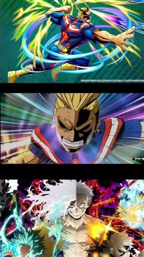 MY hero academia Ultra Impact All Might New Ultimate Move #twoheroes #gohanks #allmight #mhaspoilers