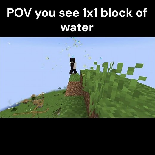 When you see 1x1 block of water