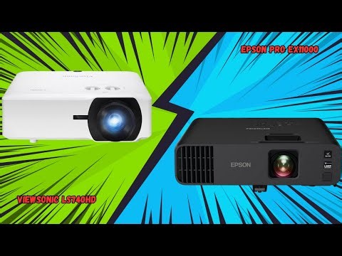 1080p Laser Projector Faceoff | ViewSonic LS740HD VS Epson Pro EX11000