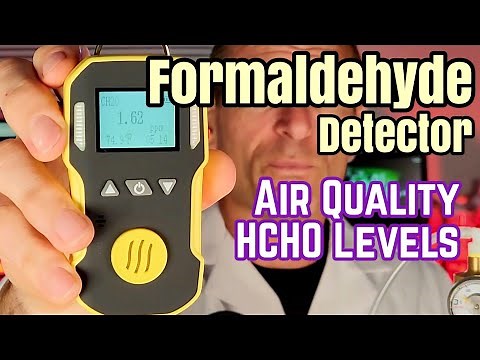 Formaldehyde Detector (Air Quality with HCHO Levels)