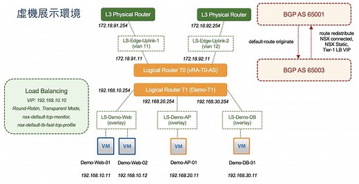 網路虛擬化NSX 技術文章系列一百二十二 : NSX-T Data Center：概念及功能實作（十一）Tier-0邏輯路由器配置