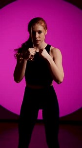 Woman Practices Martial Arts On Pink Stock Footage Video (100% Royalty-free) 3663696665 | Shutterstock