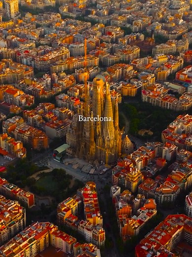 Exploring Barcelona: A Drone Journey