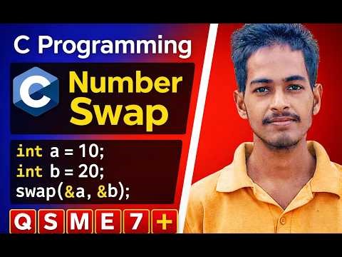 Swap Two Numbers in C | C Programming Tutorial Part-1