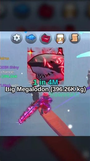 ADU LASER DI MEGALODON AKU DAPET BIG MEGALODON, PAS KU MAU AJAK LAGI MALAH KEBURU NGE LASER AKU