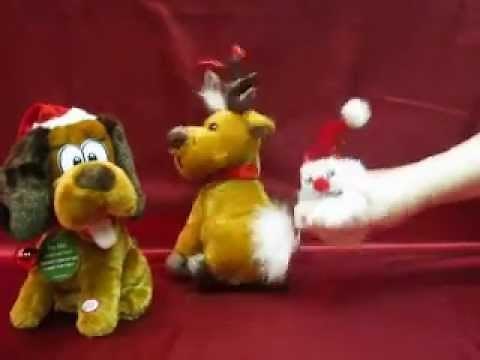 DanDee Christmas Animated Spinning Reindeer and Dog