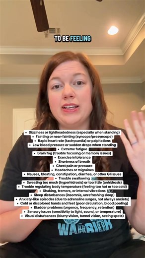 Dysautonomia happens when the body’s “autopilot system” (the autonomic nervous system) doesn’t work the way it should. It can cause dizziness, fainting, rapid heart rate, fatigue, gut issues, and more. Symptoms range from frustrating to life changing, and it often takes years to get a diagnosis. Awareness matters because the more people know, the faster others can get help. #spoonie #pots #dysautonomia #SFN #mcas #EDS #AutoimmuneAwareness #chronicillnessawareness | Thepotswhisperer