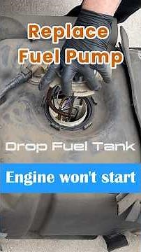 Replace Fuel Pump on a 2002 Chevy Astro